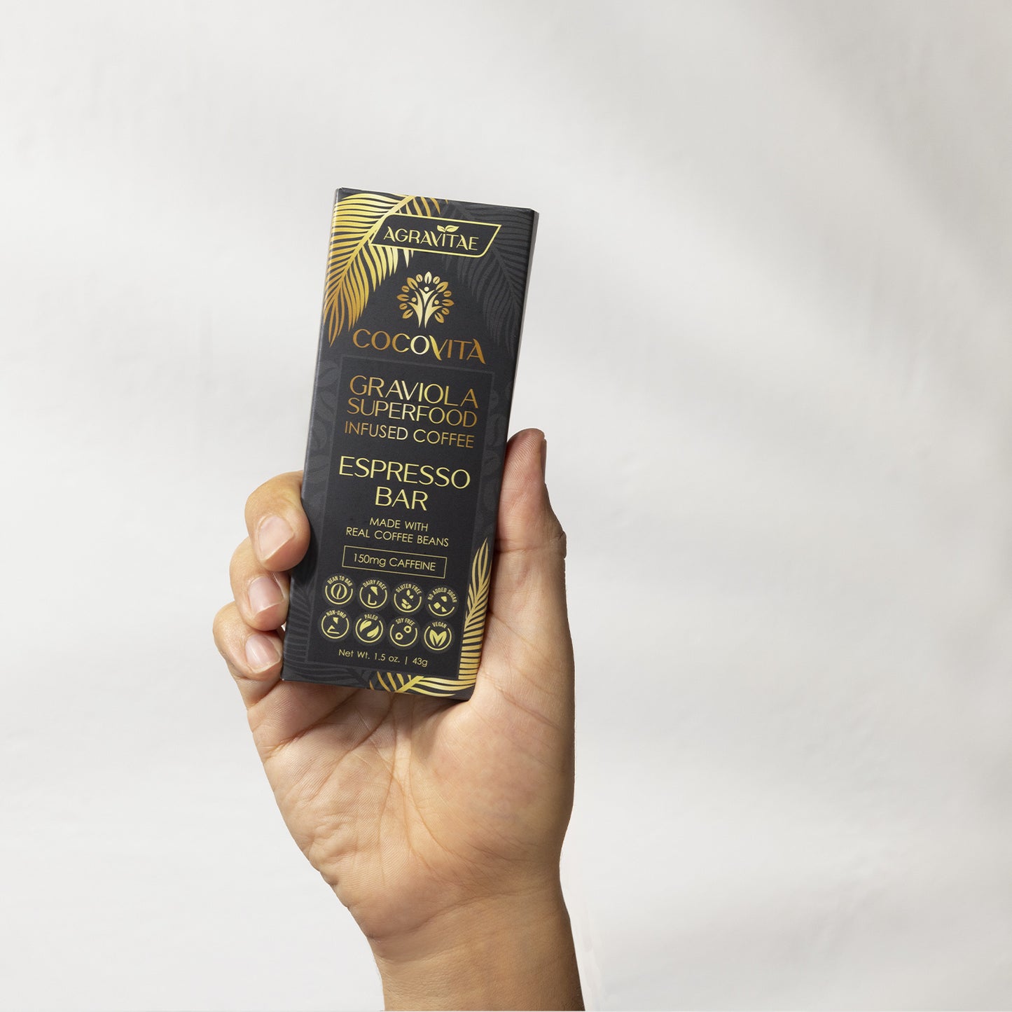 Graviola Superfood Infused Espresso Bar 43g 6-Pack