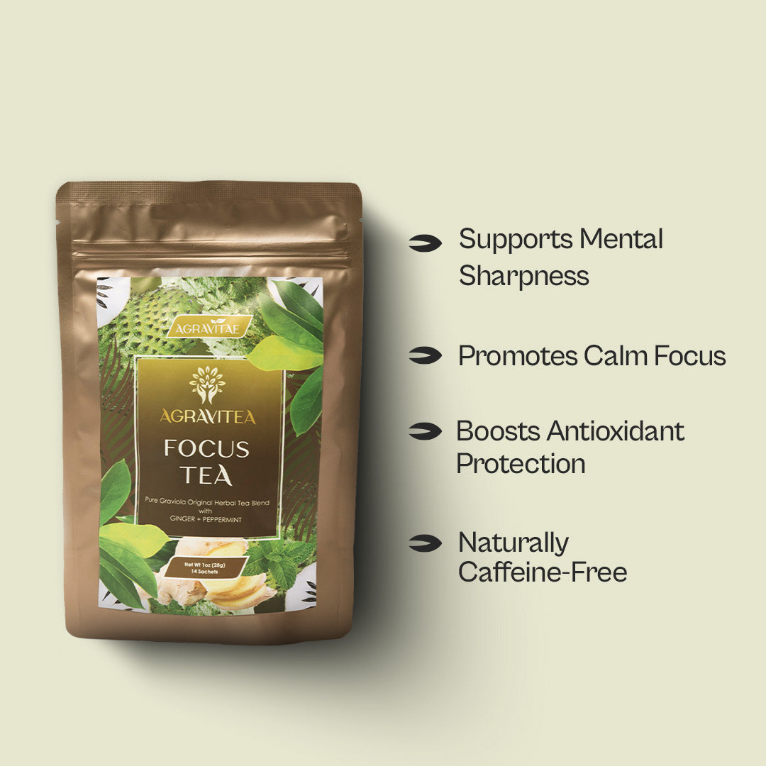 Focus Tea – Pure Graviola Herbal Blend