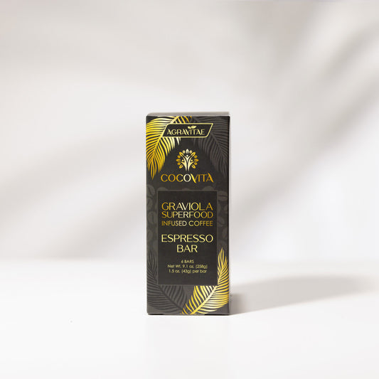 Graviola Superfood Infused Espresso Bar 43g 6-Pack