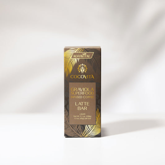 Graviola Superfood Infused Coffee Latte Bar 43g 6-Pack